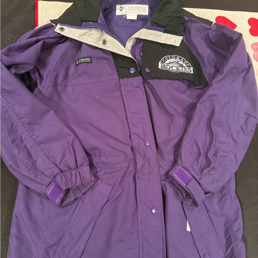 VTG Columbia Colorado Rockies Jacket